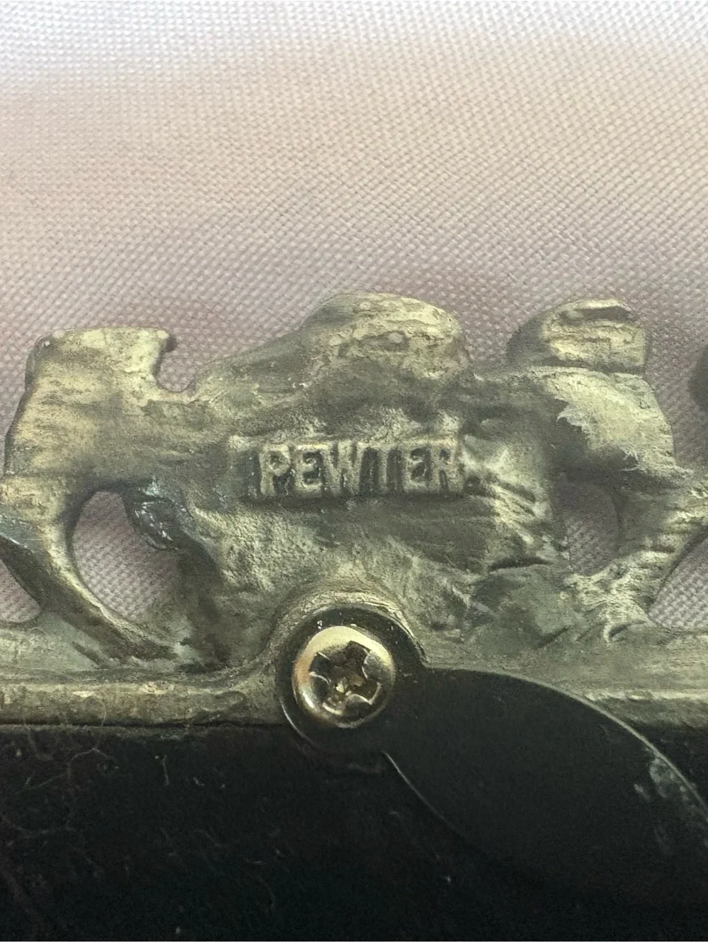 N/A vintage pewter